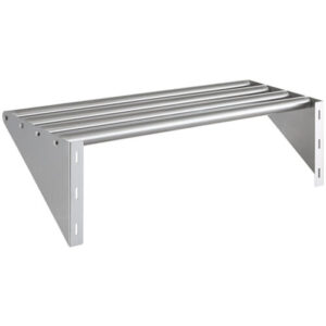 Stainless Steel Round Tube Wall Mount Shelf